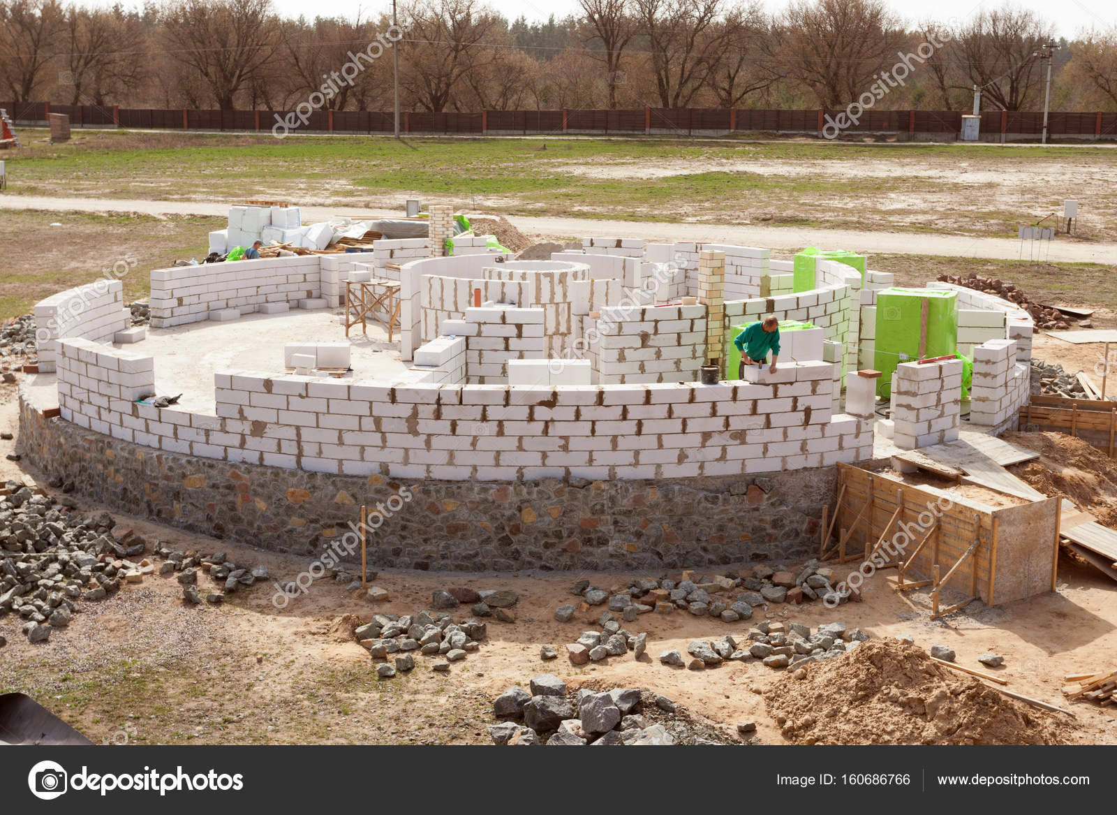 round concrete blocks round concrete blocks