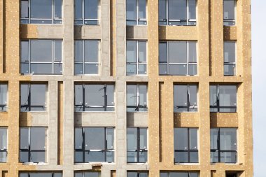 Dış duvar izolasyonu. Enerji verimliliği ev duvar yenileme enerji tasarrufu için.