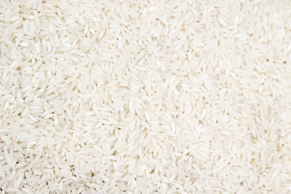 Uncooked white rice for background. Food concept. — Stock Photo, Image