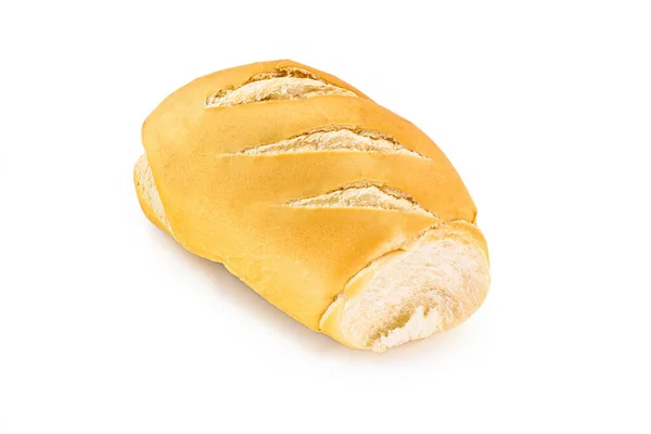 Traditionelles Brot Aus Brasilien Bekannt Als Französisches Brot Dicker Teig — Stockfoto