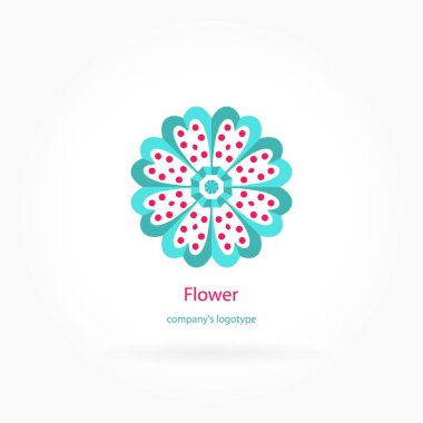 Vintage güzel dairesel logo