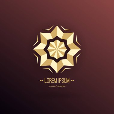  Bir çiçek şeklinde logo 