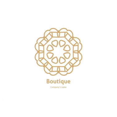  Bir çiçek şeklinde logo 