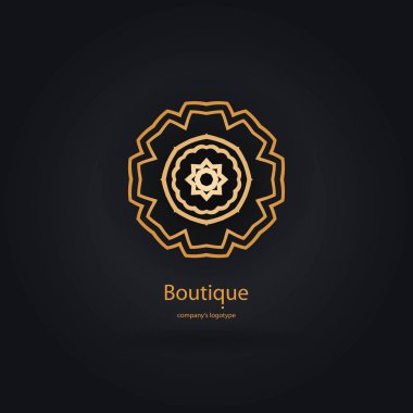  Bir çiçek şeklinde logo 