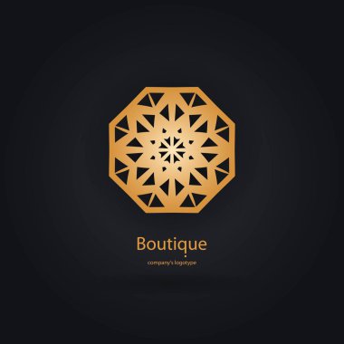  Bir çiçek şeklinde logo 