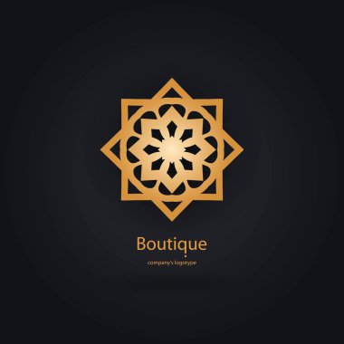  Bir çiçek şeklinde logo 