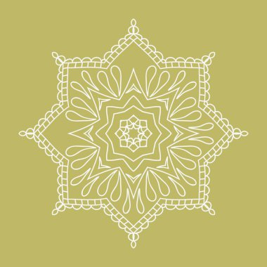 Etnik süslü öğesi 