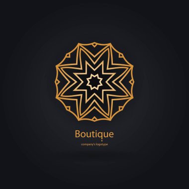  Bir çiçek şeklinde logo 