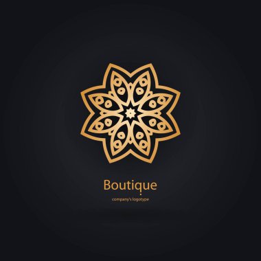  Bir çiçek şeklinde logo 