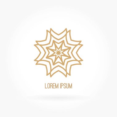  Bir çiçek şeklinde logo 