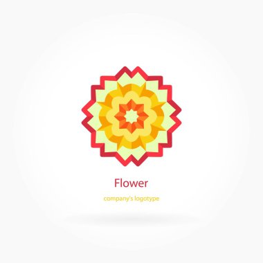 Vintage güzel dairesel logo