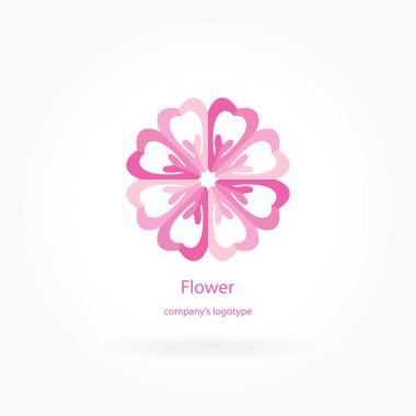 Vintage güzel dairesel logo