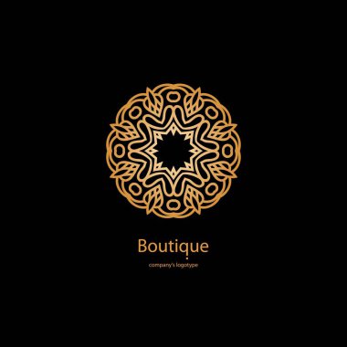  Bir çiçek şeklinde logo 