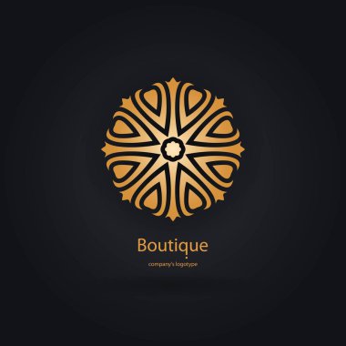  Bir çiçek şeklinde logo 