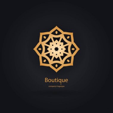  Bir çiçek şeklinde logo 