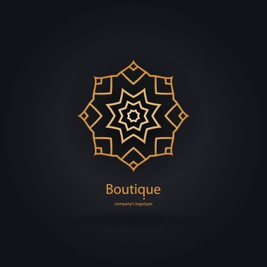  Bir çiçek şeklinde logo 