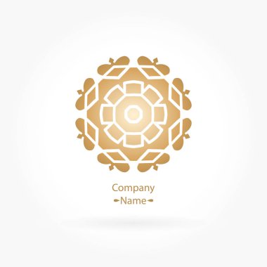  Bir çiçek şeklinde logo 