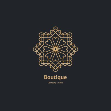  Bir çiçek şeklinde logo 