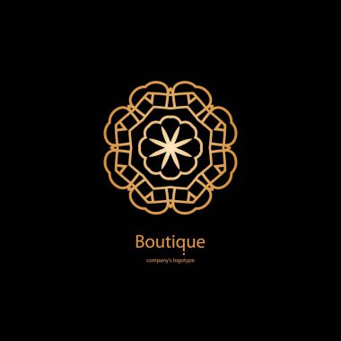  Bir çiçek şeklinde logo 