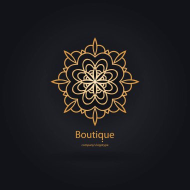  Bir çiçek şeklinde logo 