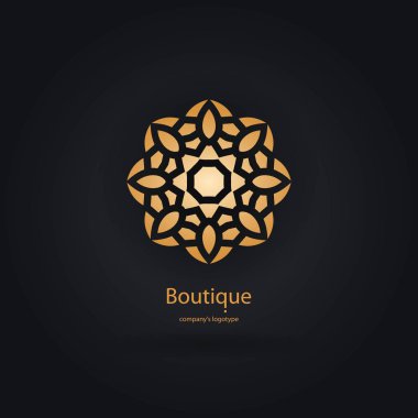  Bir çiçek şeklinde logo 