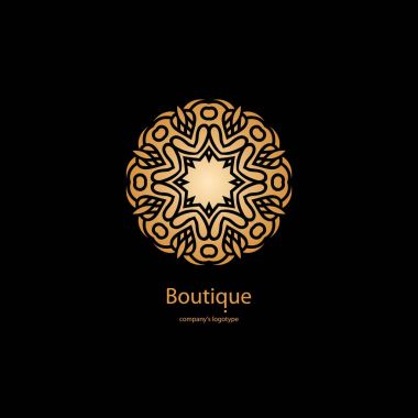  Bir çiçek şeklinde logo 