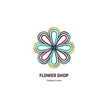 Vintage güzel dairesel logo