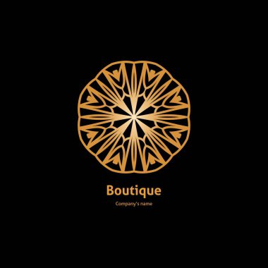  Bir çiçek şeklinde logo 