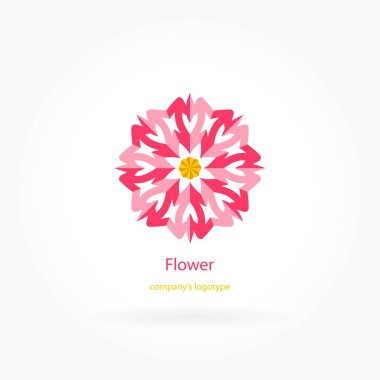 Vintage güzel dairesel logo