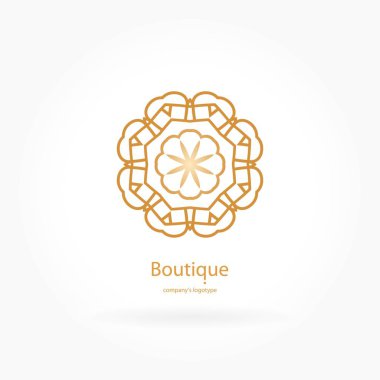  Bir çiçek şeklinde logo 