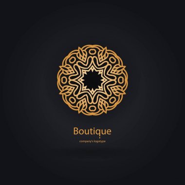  Bir çiçek şeklinde logo 