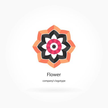 Vintage güzel dairesel logo