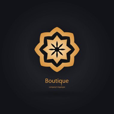  Bir çiçek şeklinde logo 