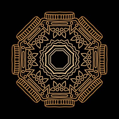 Etnik süslü öğesi 