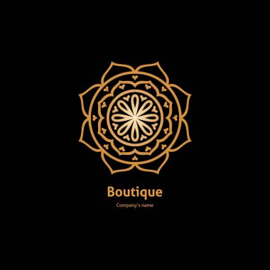  Bir çiçek şeklinde logo 