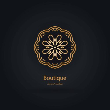  Bir çiçek şeklinde logo 