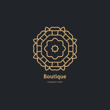  Bir çiçek şeklinde logo 