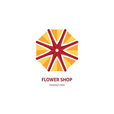 Vintage güzel dairesel logo