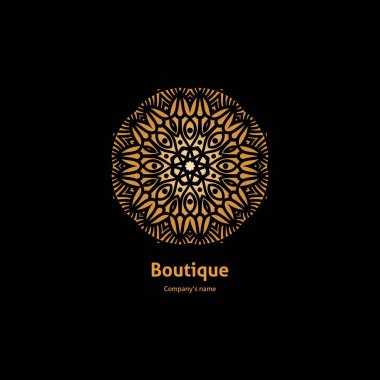  Bir çiçek şeklinde logo 