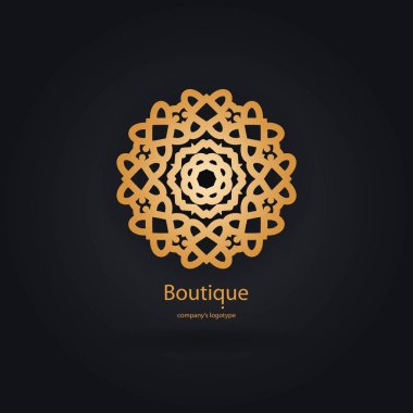  Bir çiçek şeklinde logo 