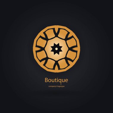  Bir çiçek şeklinde logo 