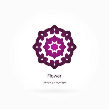 Vintage güzel dairesel logo