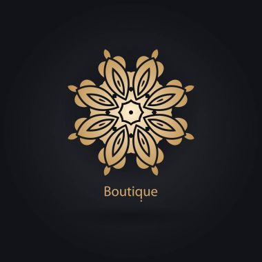  Bir çiçek şeklinde logo 