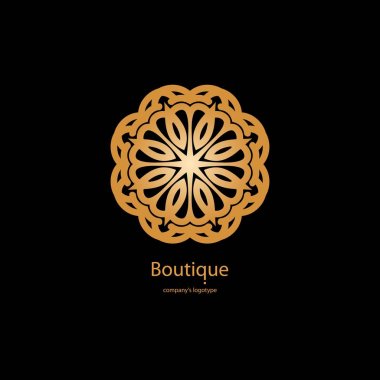  Bir çiçek şeklinde logo 