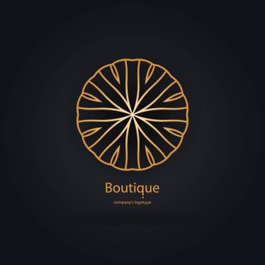  Bir çiçek şeklinde logo 