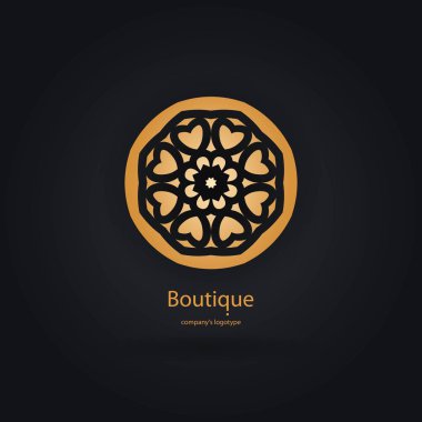  Bir çiçek şeklinde logo 