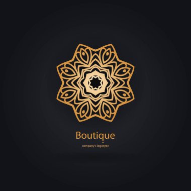  Bir çiçek şeklinde logo 