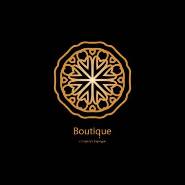  Bir çiçek şeklinde logo 