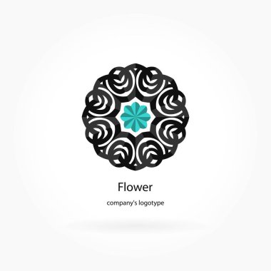 Vintage güzel dairesel logo