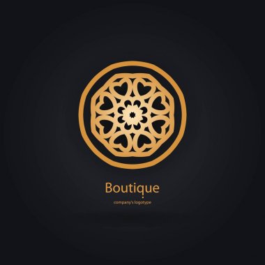  Bir çiçek şeklinde logo 